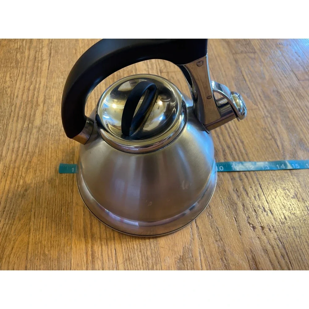 Pykal Stainless Steel Whistling Tea Kettle Induction 5-Layer Capsule Bottom